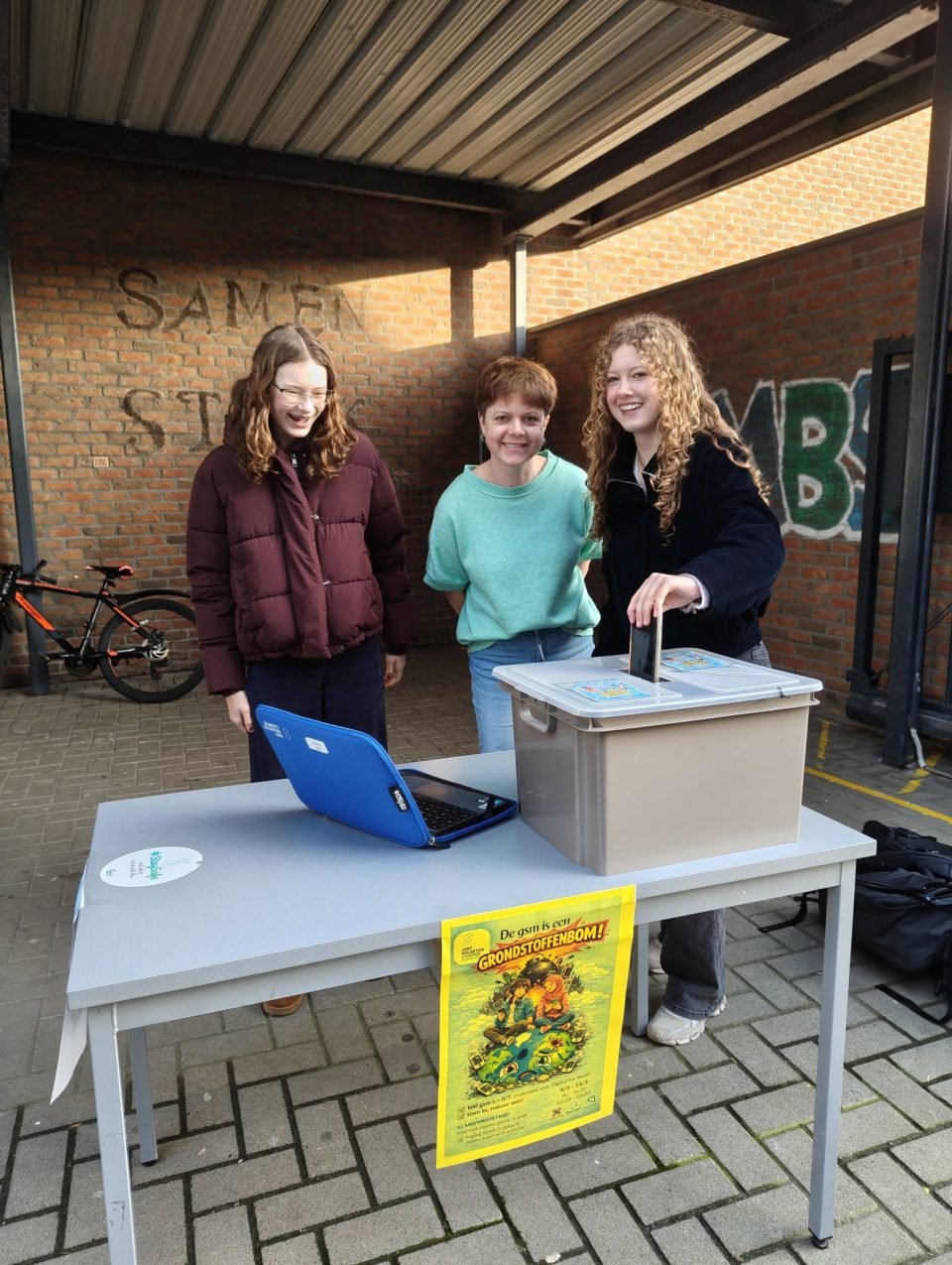 Inzamelactie GSM — Sint-Maarten Bovenschool